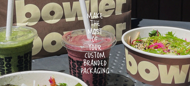 Make the most of your custom branded packaging.