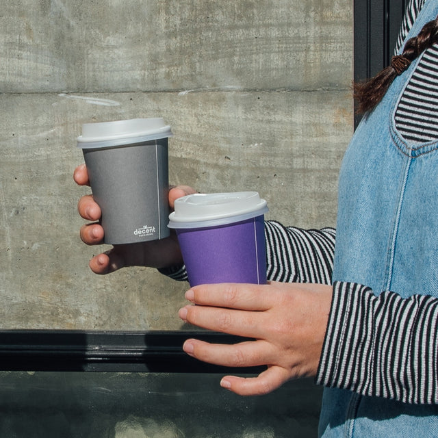 Single Walled Hot Cup - Purple - Limited Edition