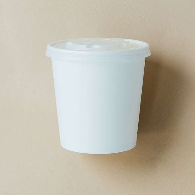 Paper Bowl Lid - Frosted