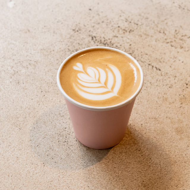 Single Walled Hot Cup - Light Pink