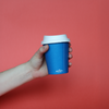 Single Walled Hot Cup - Blue