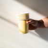Single Walled Hot Cup - Butter