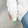 Single Walled Hot Cup - Checkered