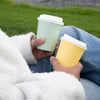 Single Walled Hot Cup - Butter