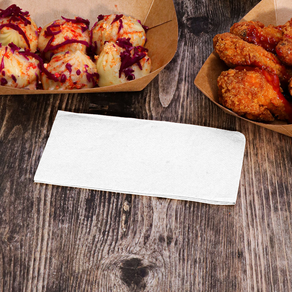 Napkin - Snack - White