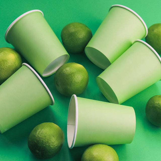 Single Walled Hot Cup - Lime