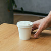 Hot Cup Paper Lid - White