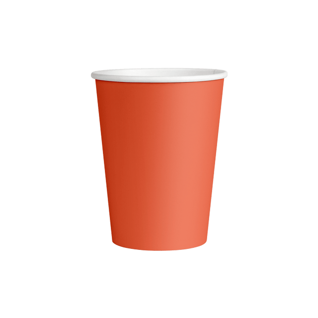 Single Walled Hot Cup - Burnt Orange - Limited Edition