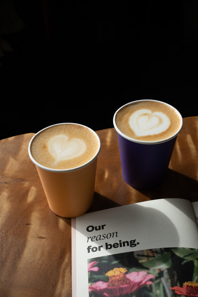 Single Walled Hot Cup - Purple - Limited Edition