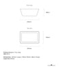Bagasse - Flat Container - Large