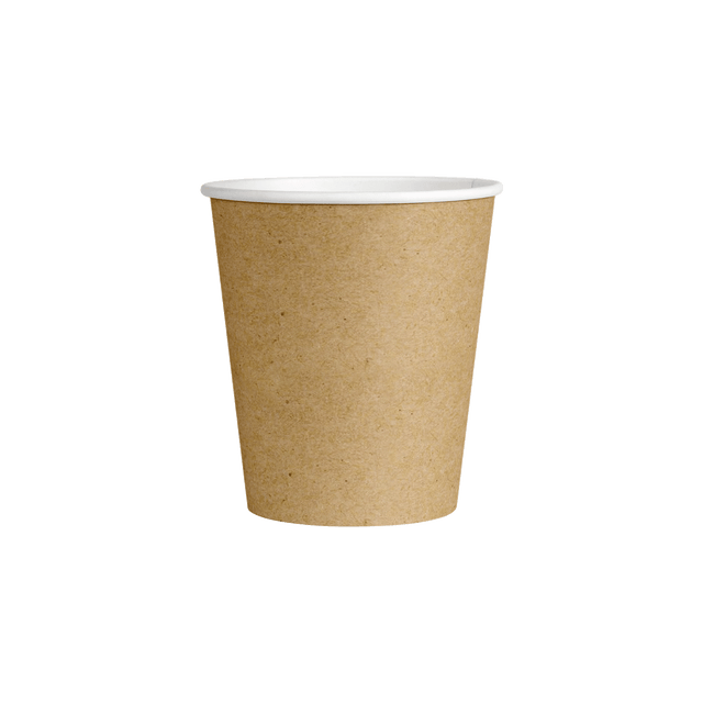 Single Walled Hot Cup - Kraft