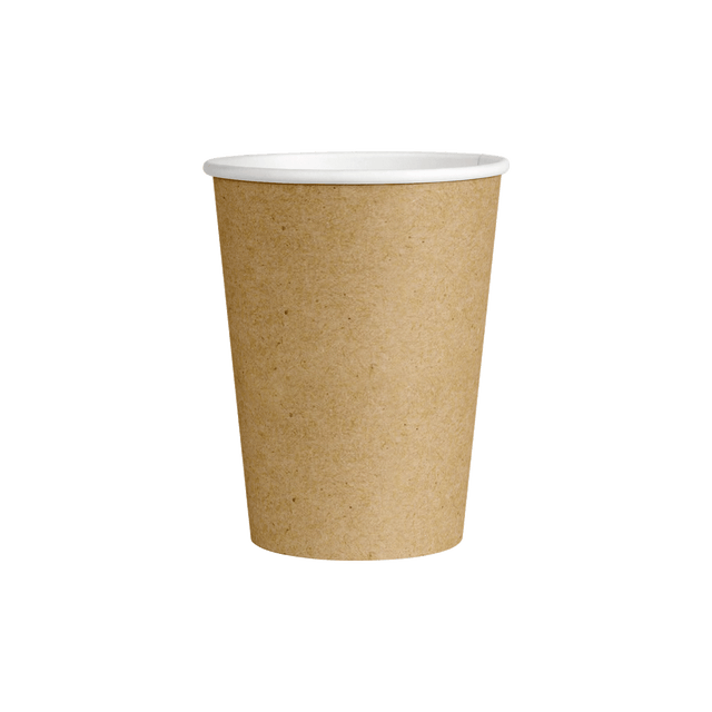 Single Walled Hot Cup - Au Naturel