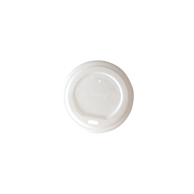Hot Cup Lid - White